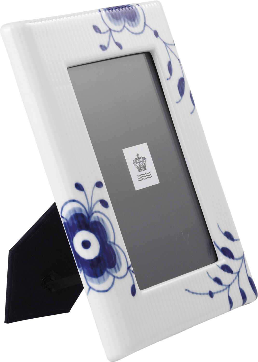 Bl&aring; Mega Riflet Billedramme, 16,5x21 cm