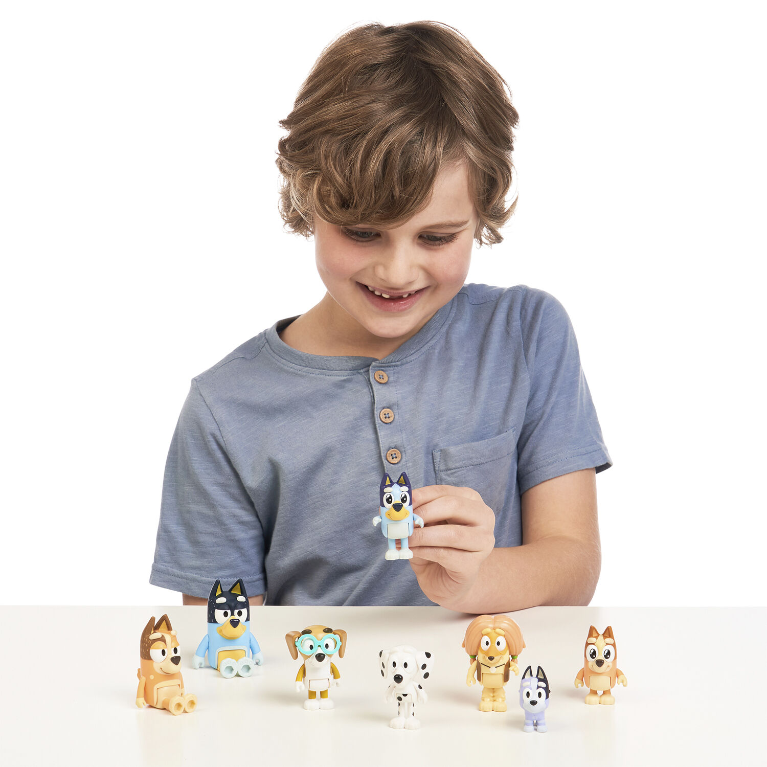 Bluey 8 pack figures