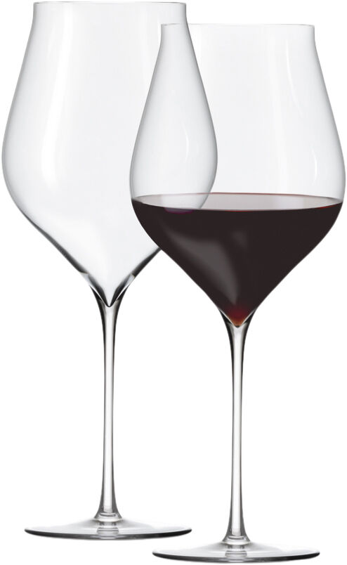 Notes R&oslash;dvinsglas 81 cl klar 2 stk.