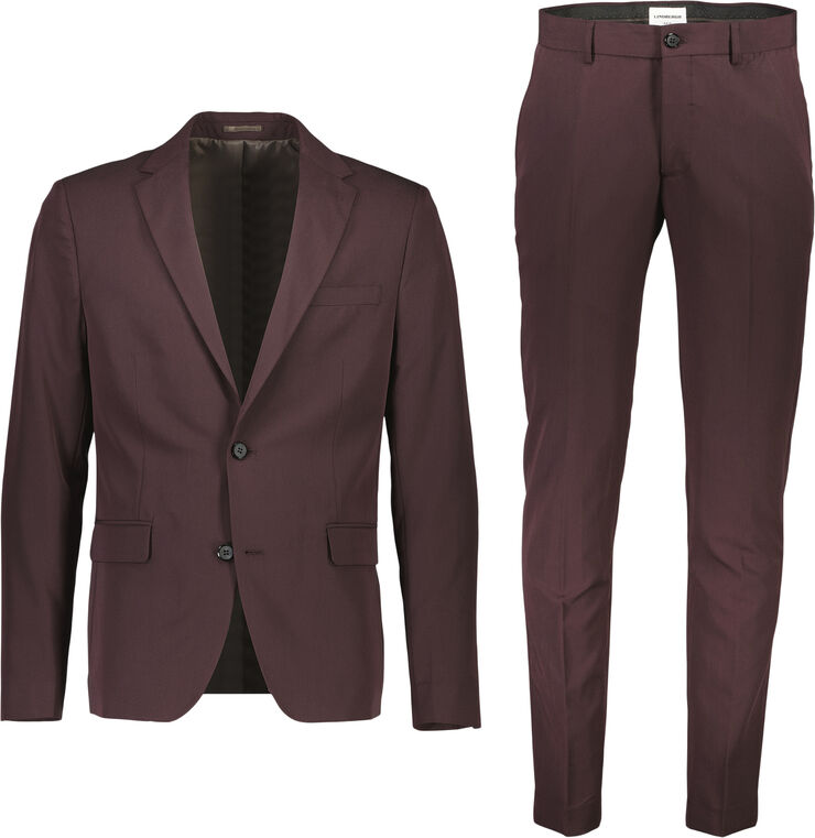 Fine twill stretch suit