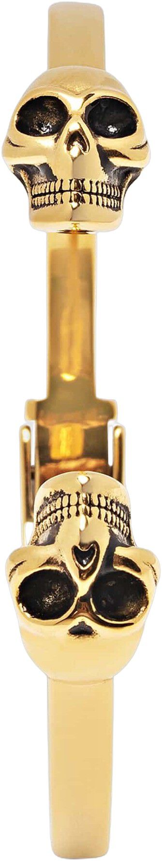 Men's Golden Skull Bangle