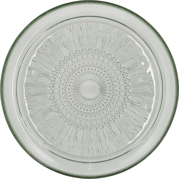 Glasstallerken Kusintha 25 cm Grønn
