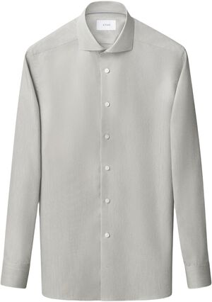 Contemporary Fit Solid Twill Shirt