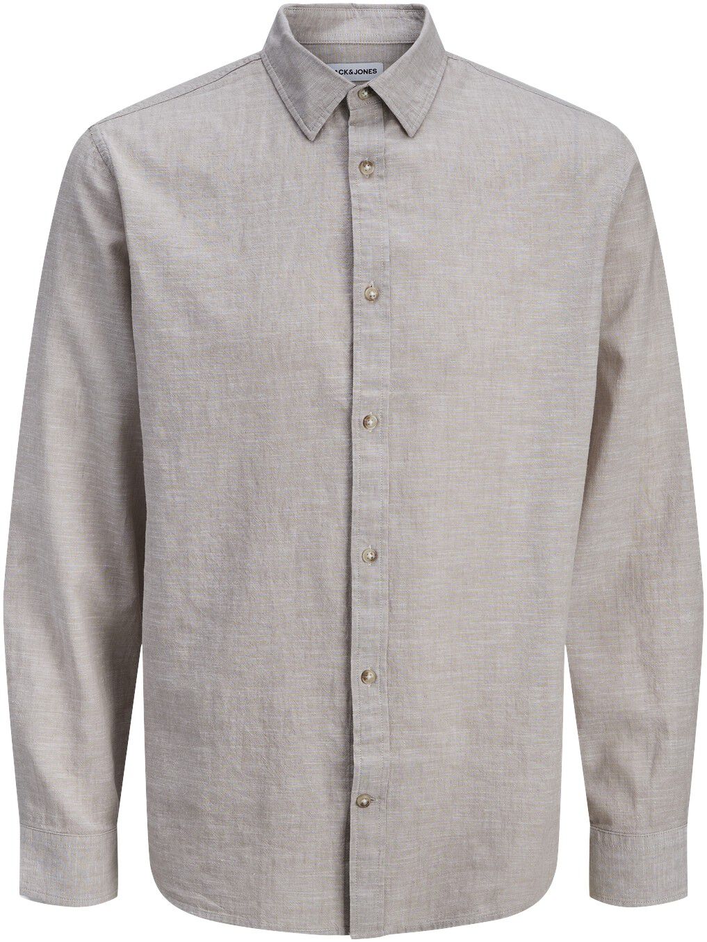 Jjesummer Linen Blend Shirt L/S Sn