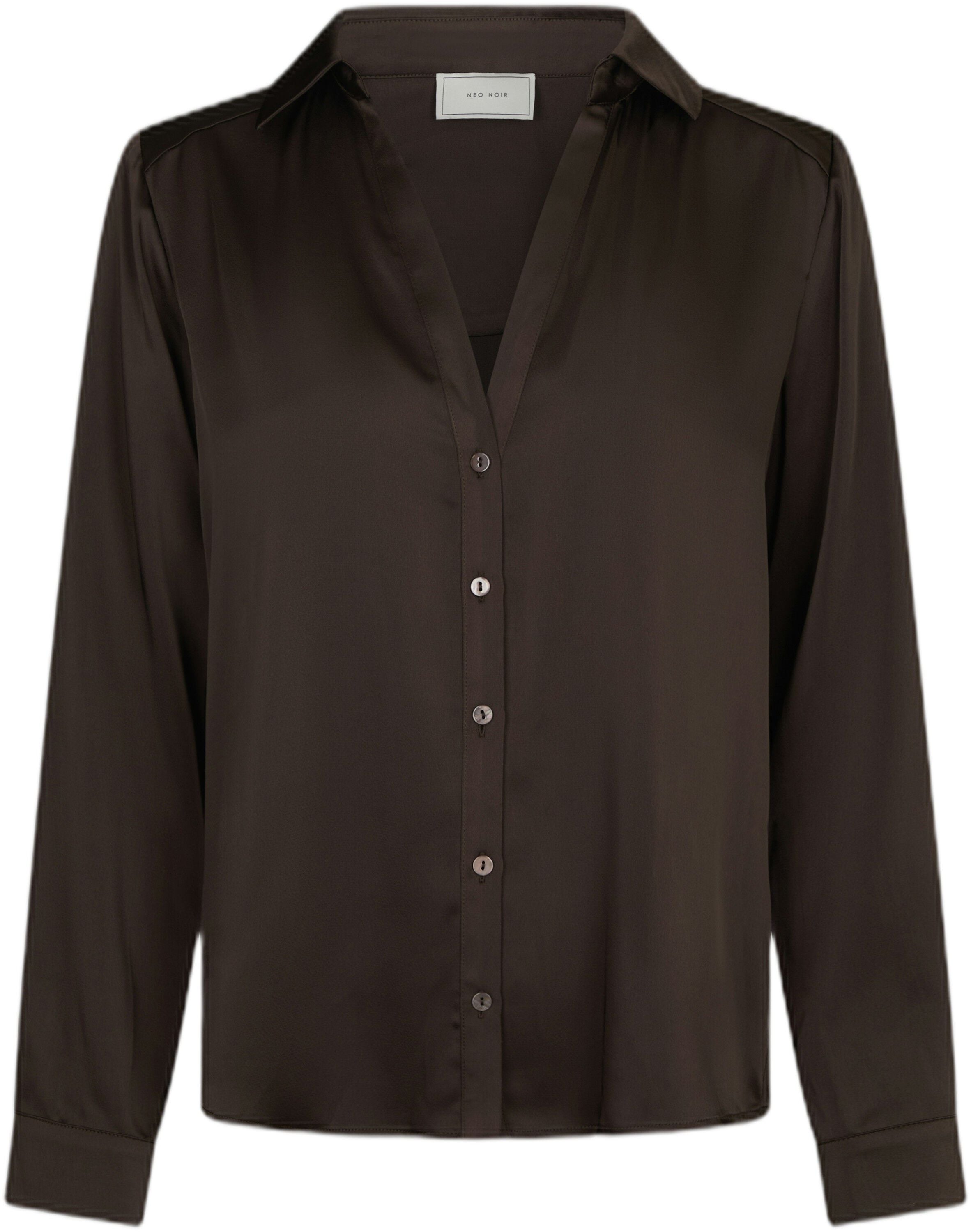 Hazelle Drapy Satin Shirt