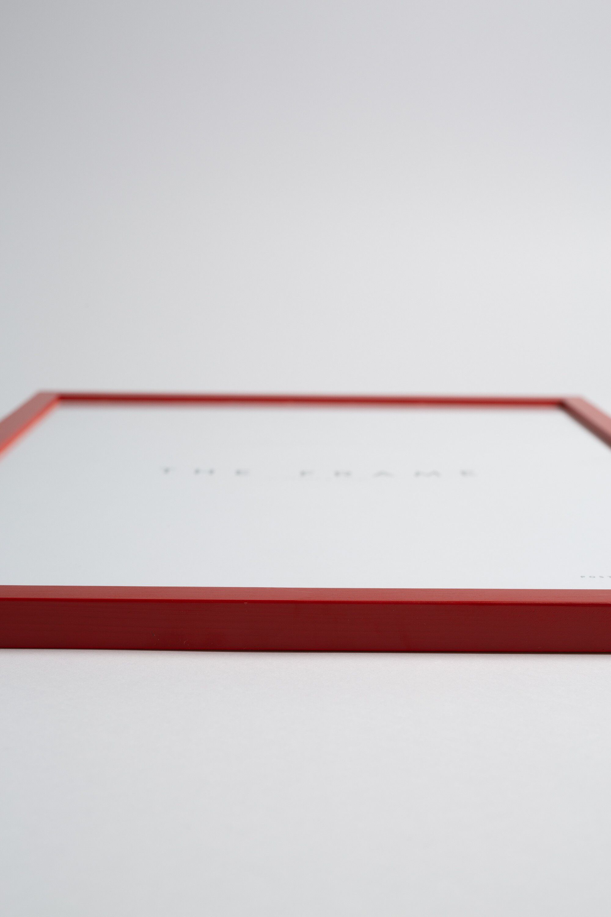 Poster&Frame - Red wood 50x70cm