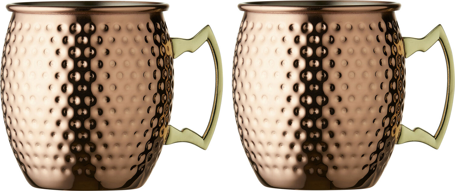 Moscow mule krus 55 cl 2 stk. Kobber hamret