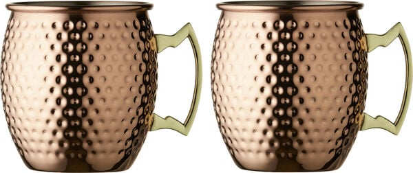 Moscow mule krus 55 cl 2 stk. Kobber hamret