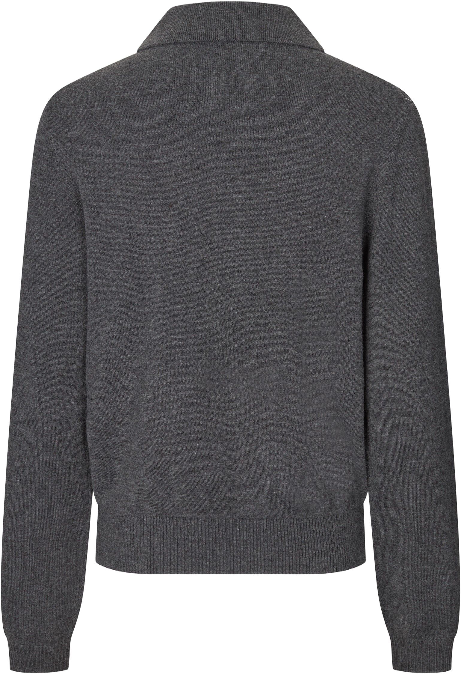 Shailene Merino Blend Knit Polo