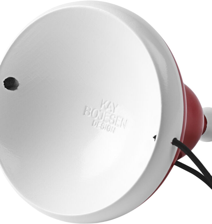 Nissehue mellem rød/hvid