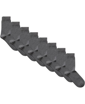 Mens plain sock 8 pk