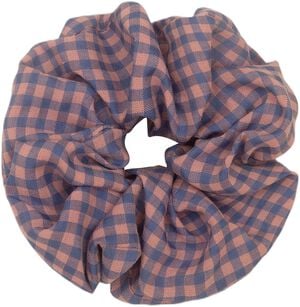 Mimi & Lula - Scrunchie h&aring;relastik - Giant Checked Dreamland