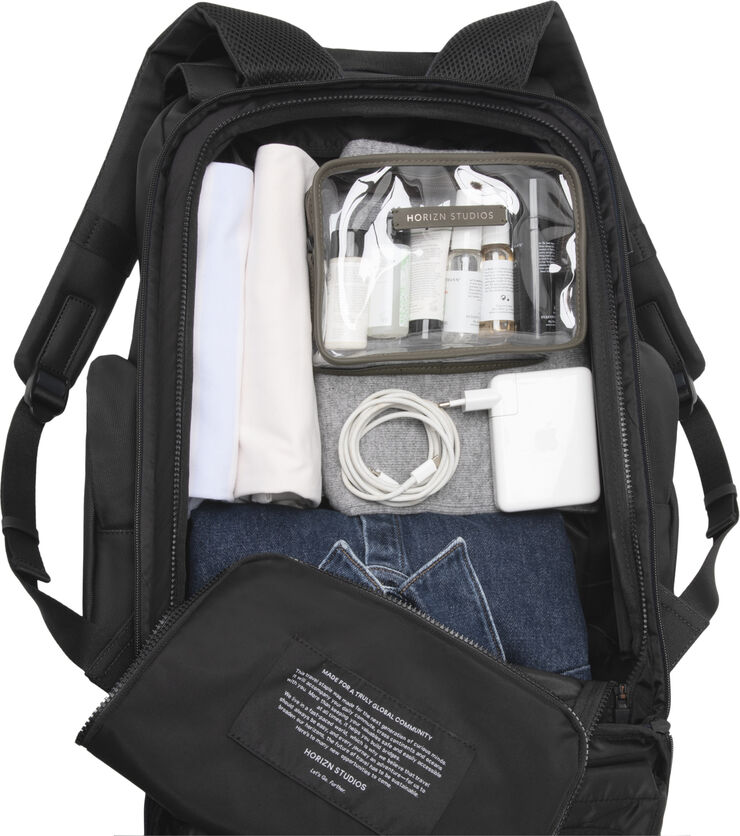 SoFo Backpack Travel All Black