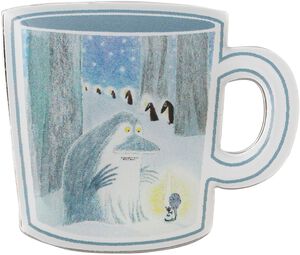 Moomin pin Vinternats gl&oslash;d