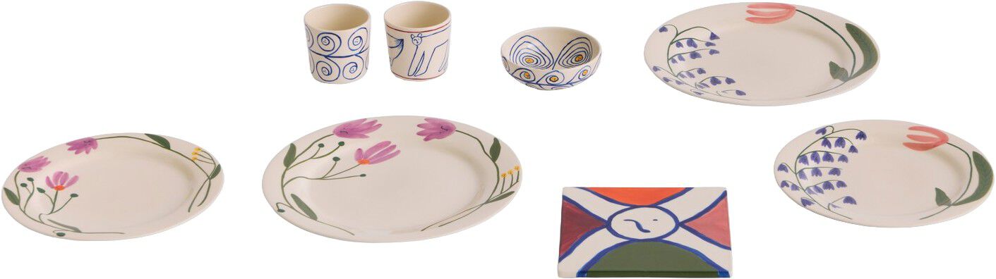 La Pittura Plate-&Oslash;28,5-Wild flower
