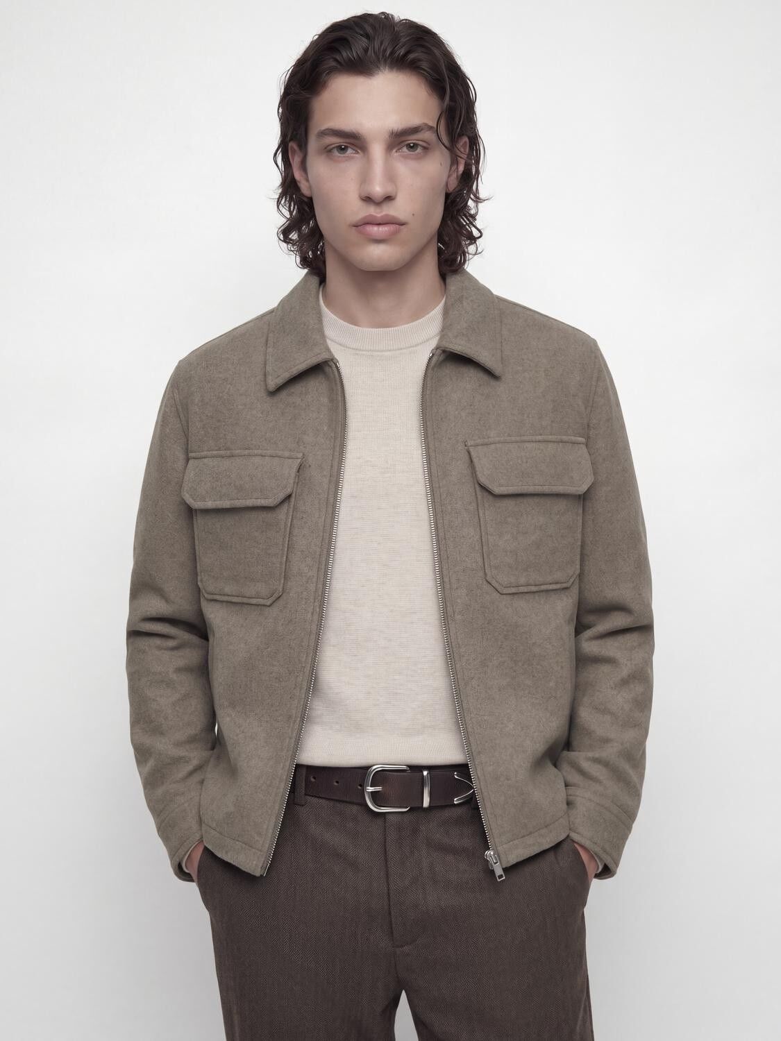 Jprbluwakefield Wool Blend Jacket Sn