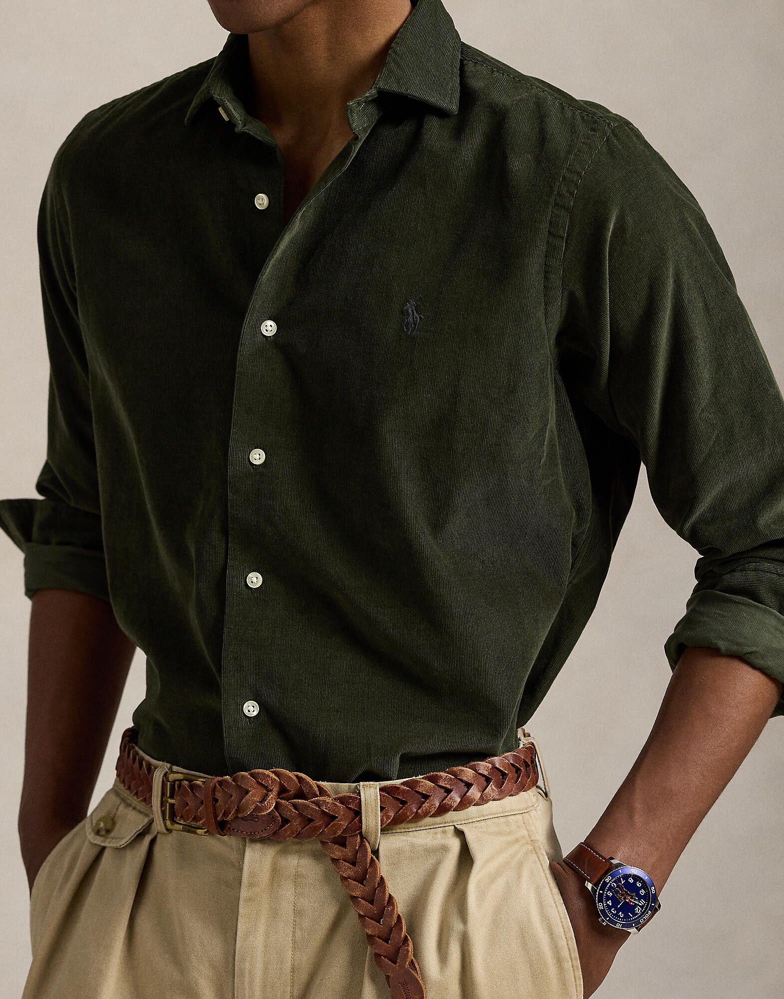 Custom Fit Corduroy Shirt