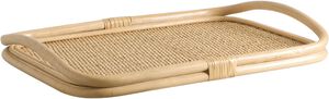 FIGUS rattan serving tray - nature