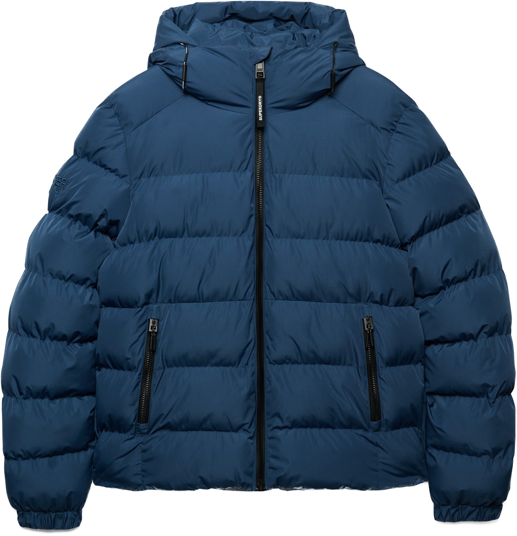 HOODED SPORTS PUFFER JACKET