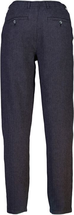 Linen blend herringbone pants