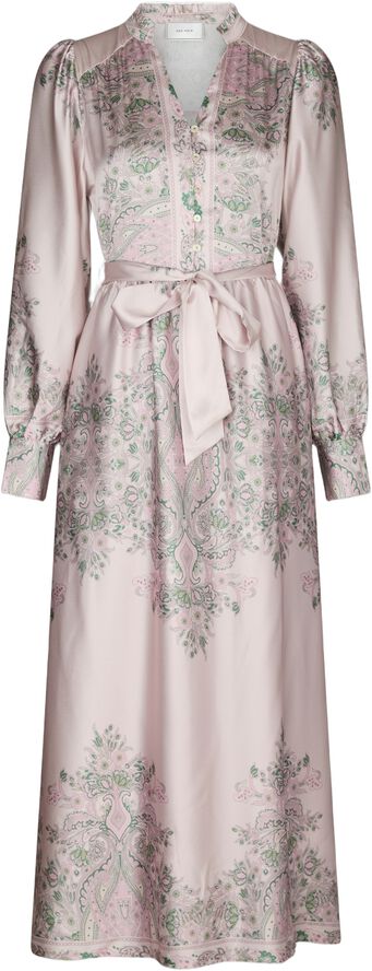 Nova Paisley Border Dress