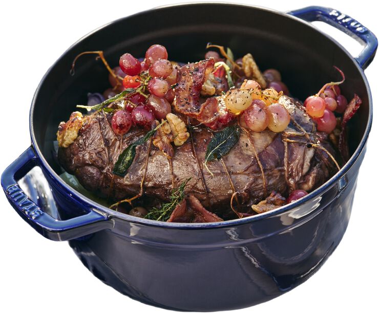 La Cocotte 26 cm blå