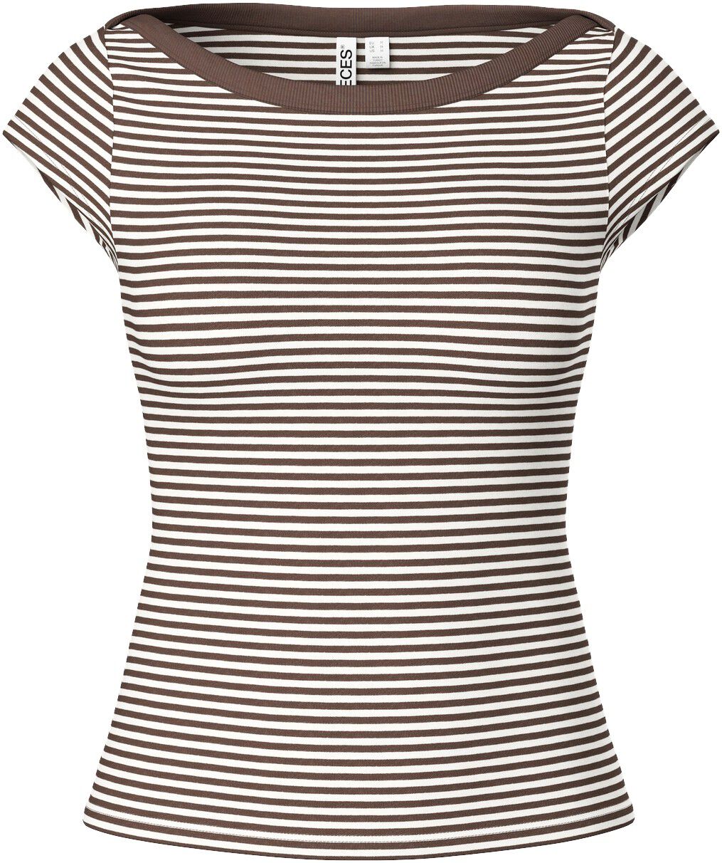 Pcsof C/S Boatneck Top Jrs Dm