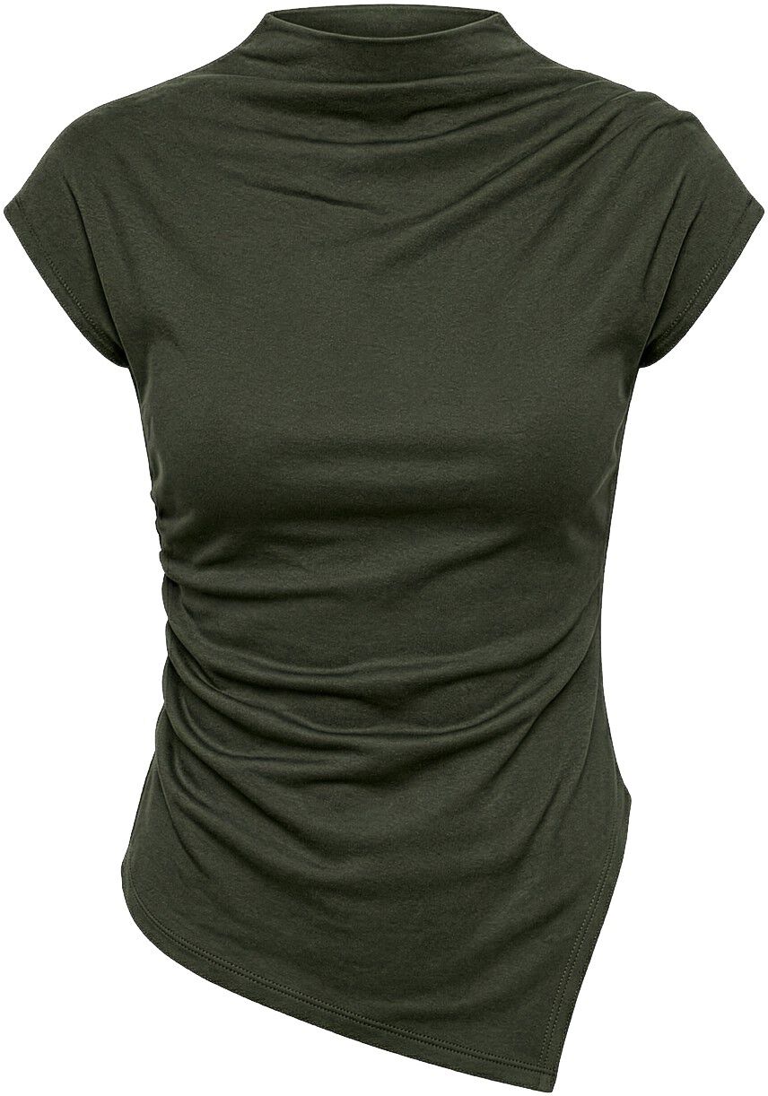 Objkelly S/L High Neck Top E Tne 26
