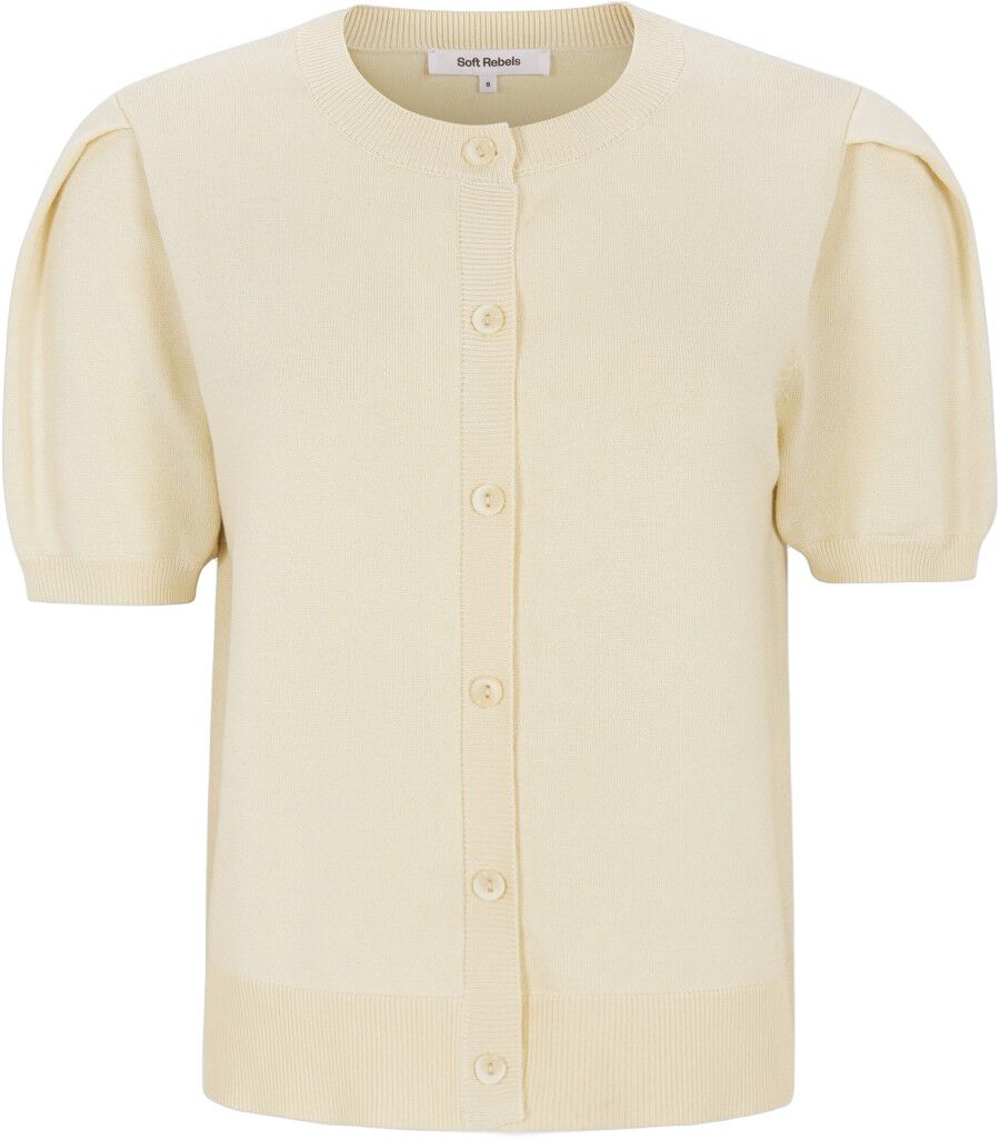 SRMarla SS O-neck Cardigan Knit