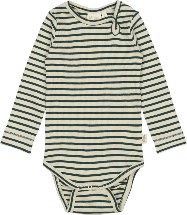 Body L/S Modal Striped