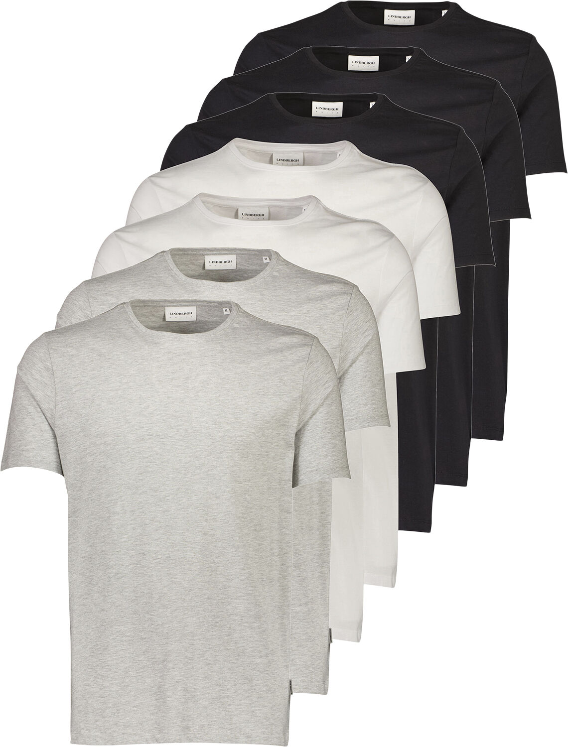 Basic o-neck tee S/S 7 pack