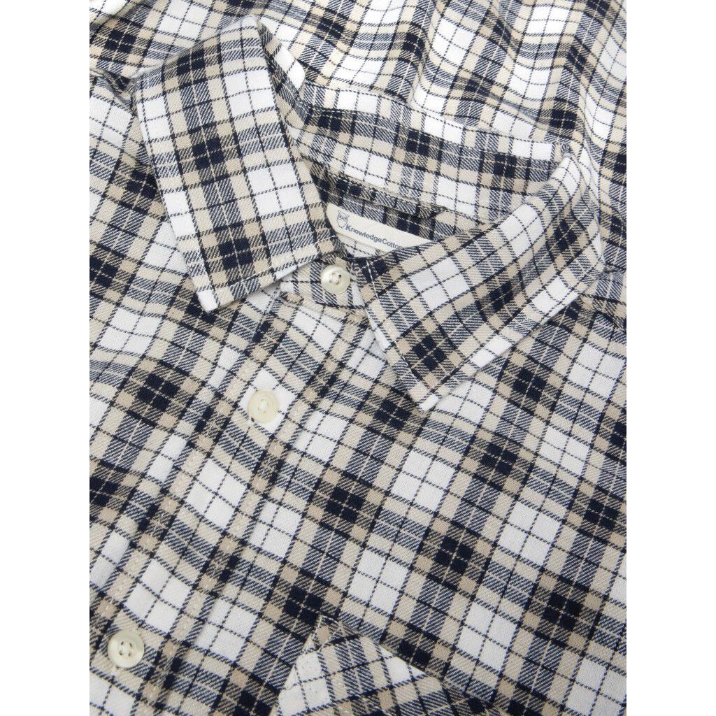 Organic Cotton Checked Flannel Shirt GOTS