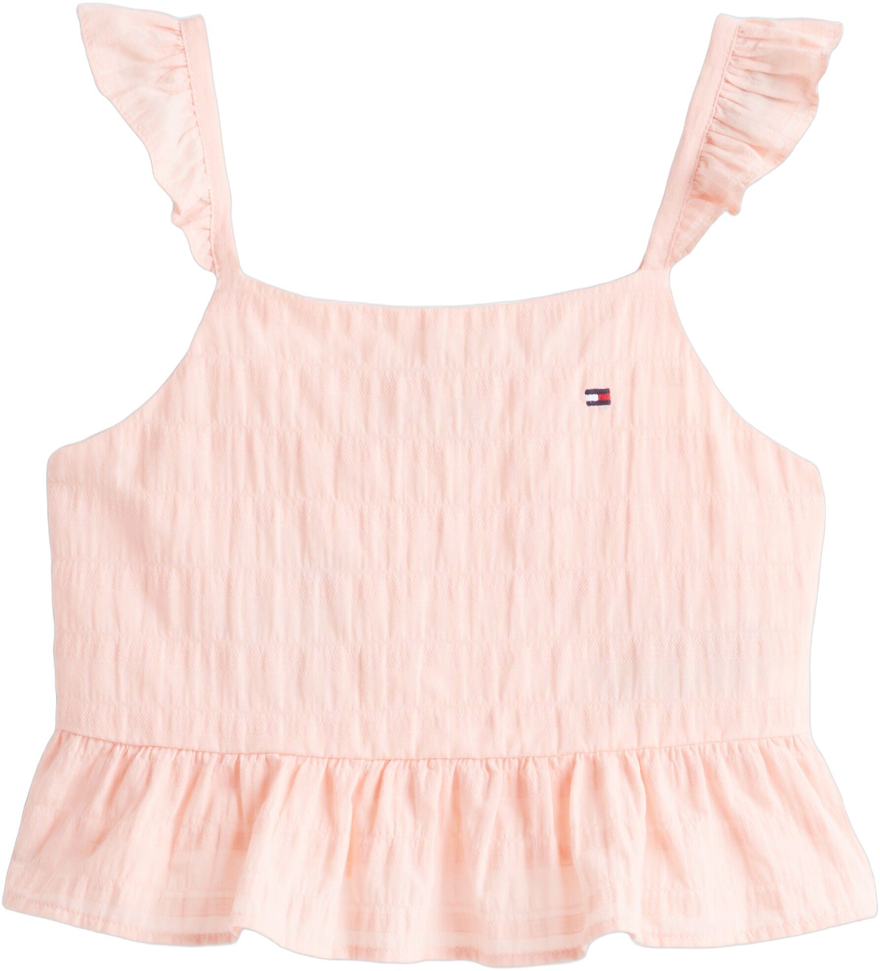 TEXTURED COTTON TOP SLVLS