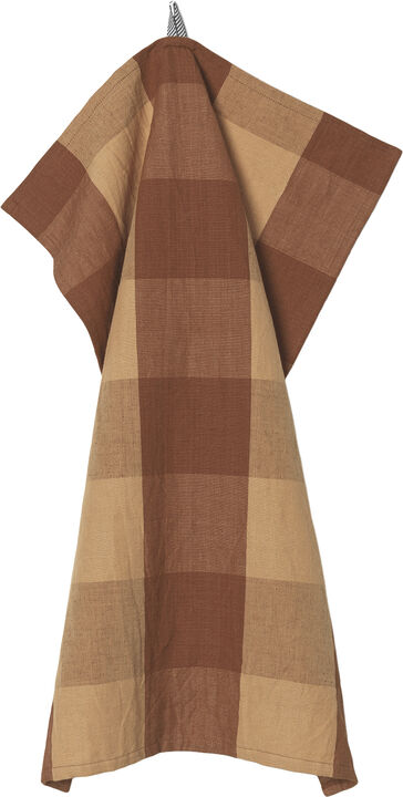 Hale Tea Towel - Peach/Spice Red