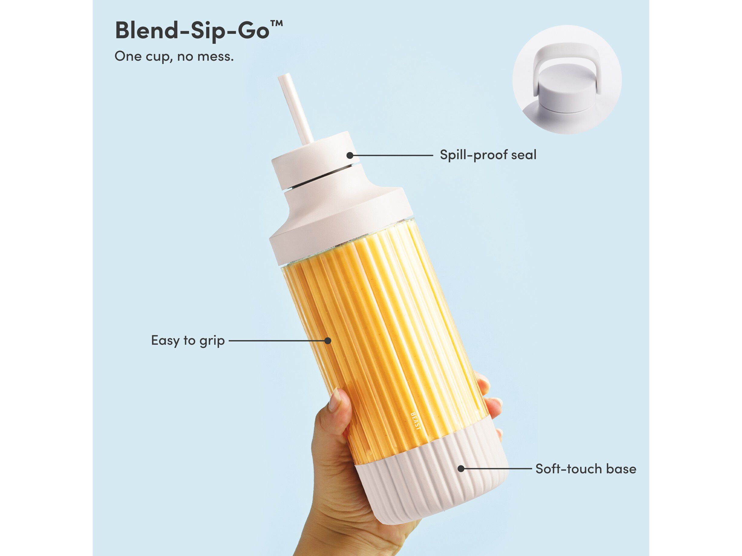 Blender Mighty Plus 850 Cloud white