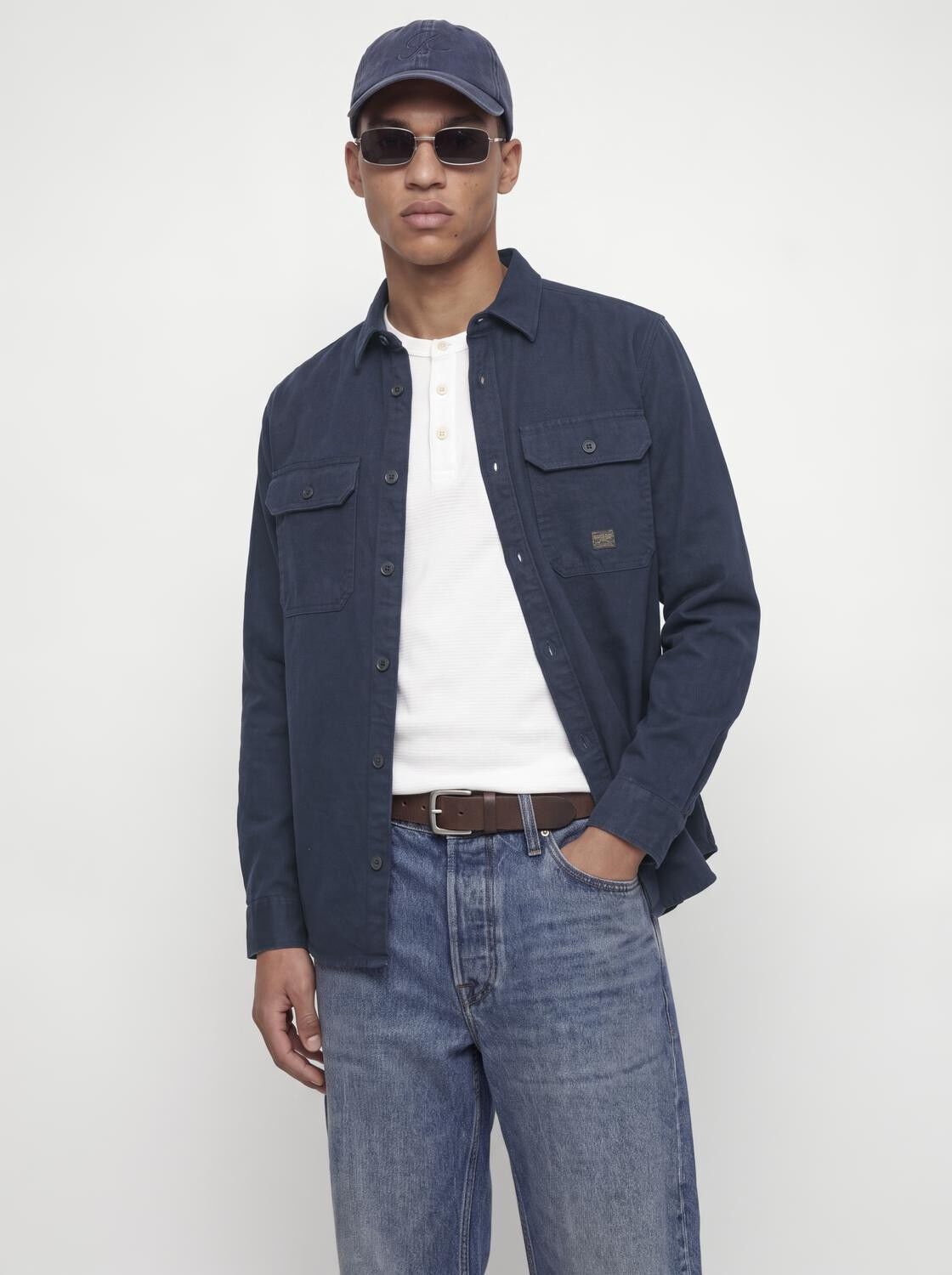 Jprbluivy Solid L/S Overshirt Sn