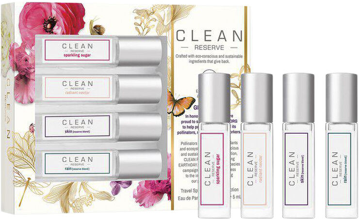 Clean Reserve 4-Pack Rollerball Layering Set 4x5 ml