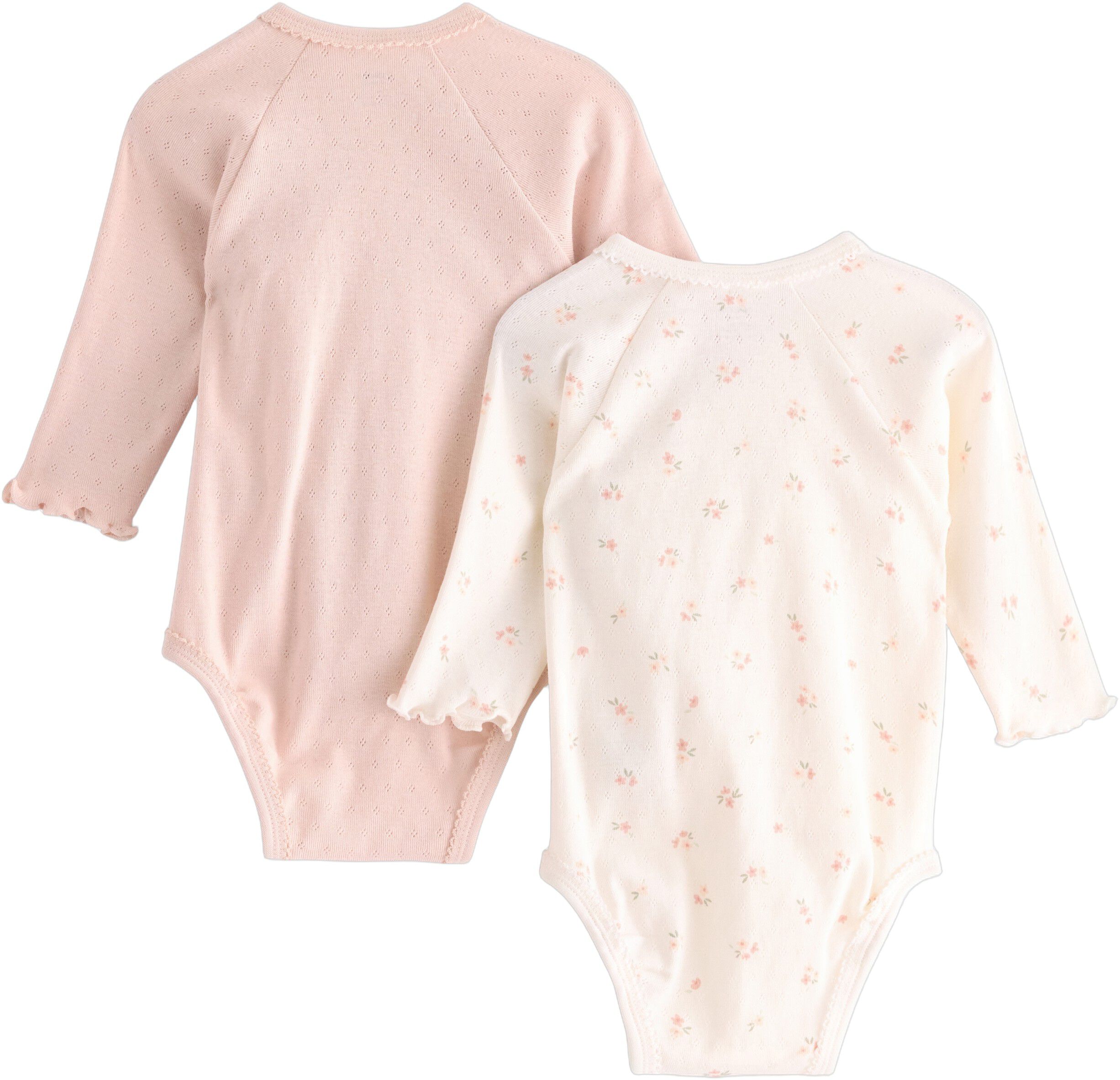 Sl&aring;-om-body i myk pointellestrikk i