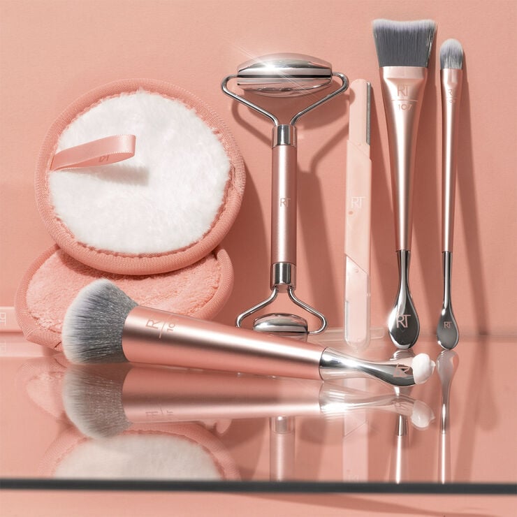 REAL TECHNIQUES FACE EYE JAR BRUSH