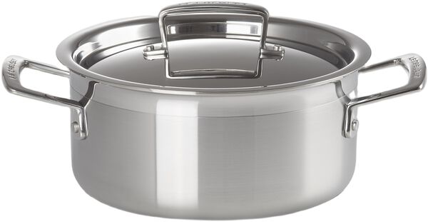 Lav gryde m. låg 3 l.