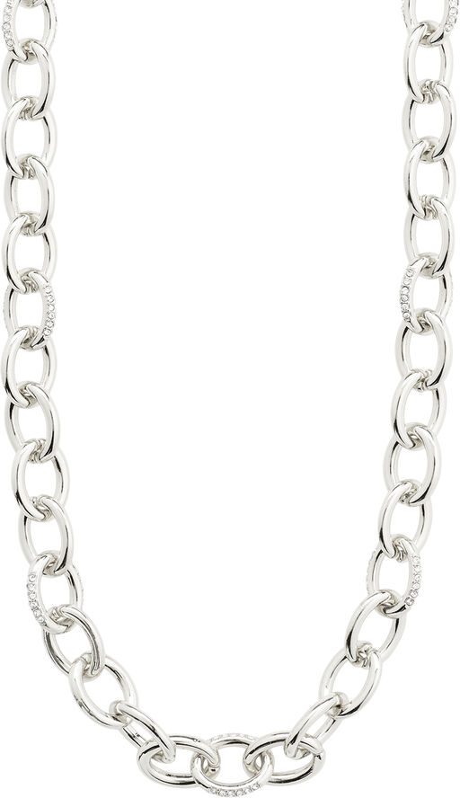 AMIRI recycled necklace silver-plated