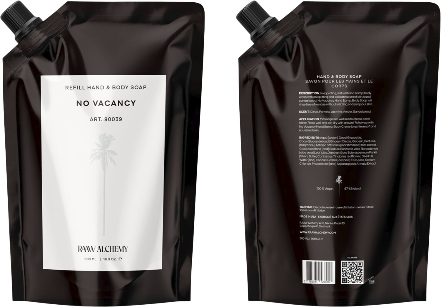 Hand & Body Soap, No Vacancy Refill