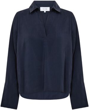 LR-OCTAVIA 1 Bluse Mørk blå