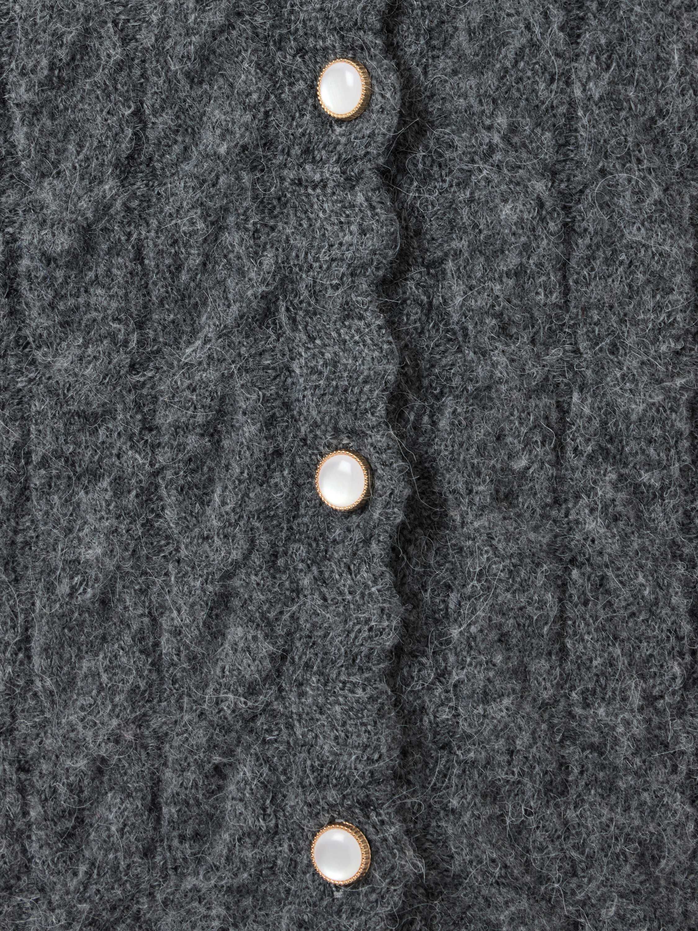 YASBUBERA LS KNIT CARDIGAN S. NOOS
