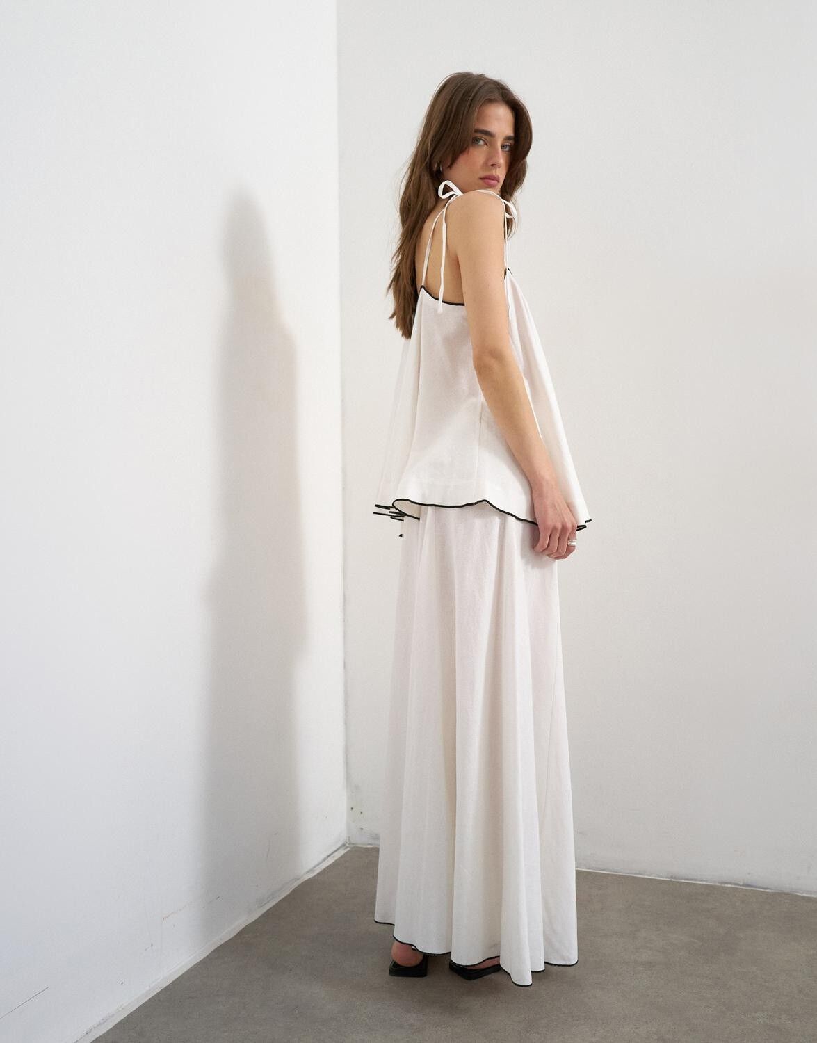 Tscaro Maxi Skirt Wvn