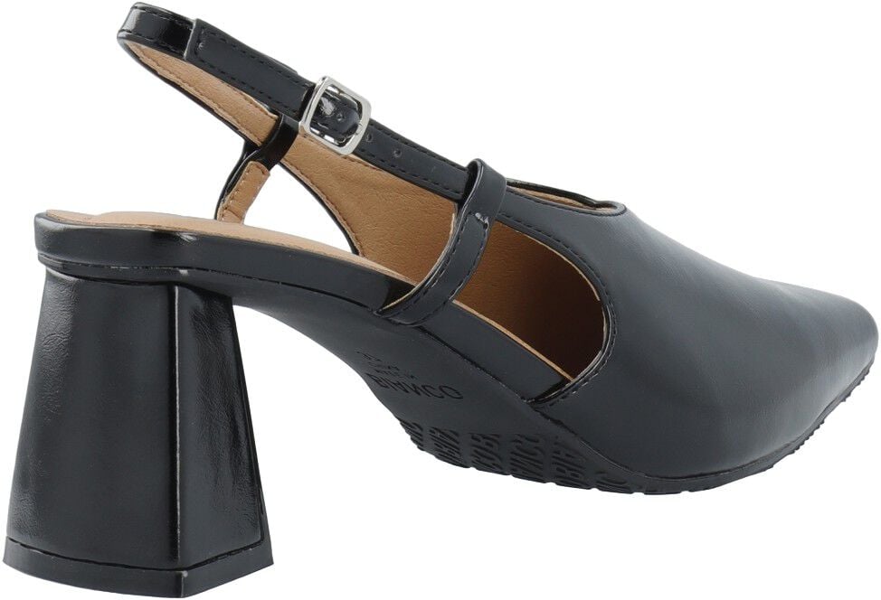 BIAMARALYN High Vamp Slingback Faux Leather
