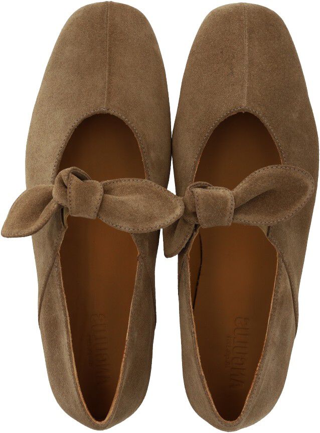 Ballerina med elastisk dekorativ sl&oslash;jfedetalje