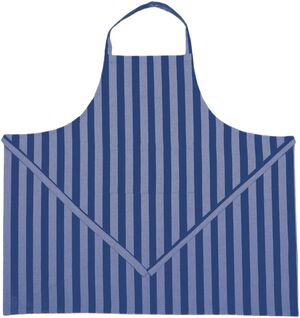 Apron 105x100 cm BIRK -Stripe blue