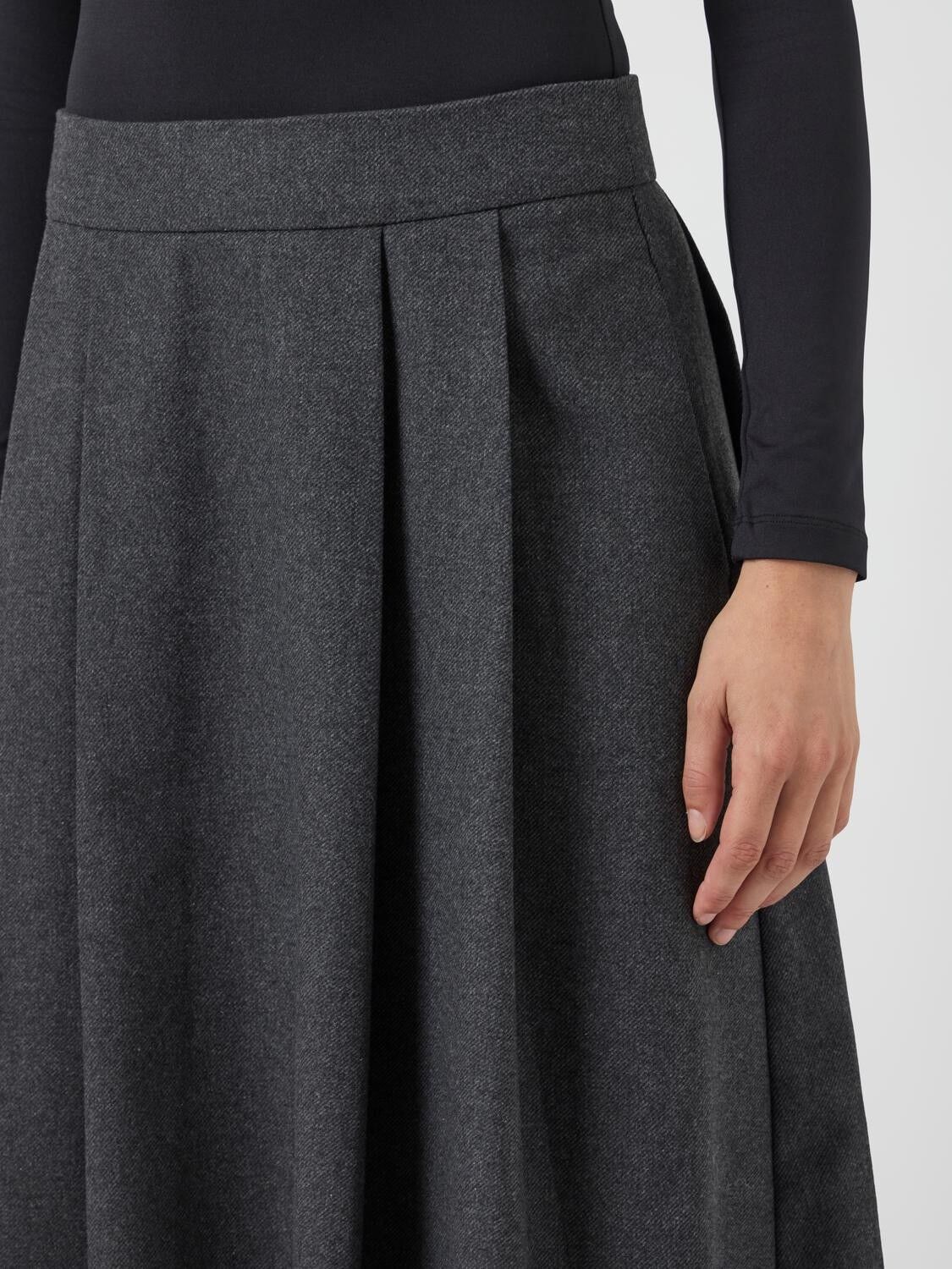 YASKARISA HMW MIDI SKIRT S.