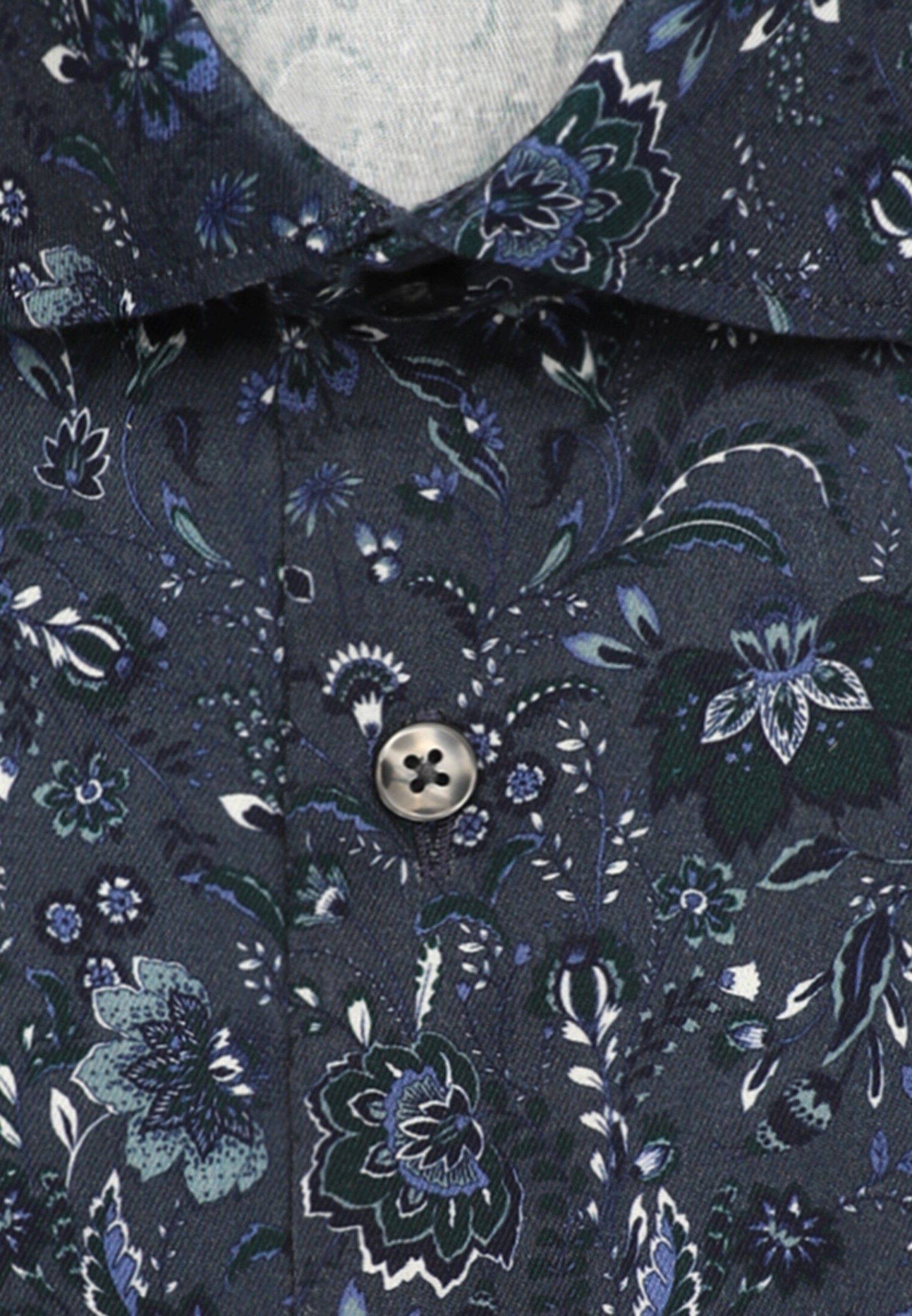 Business shirt Slim 1/1 Kent-Collar Print